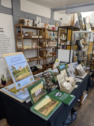 Shop Interior at Bromyard & District Local History Society premises HOBS